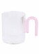 Pear Deco Clear Glass Mug 300ml