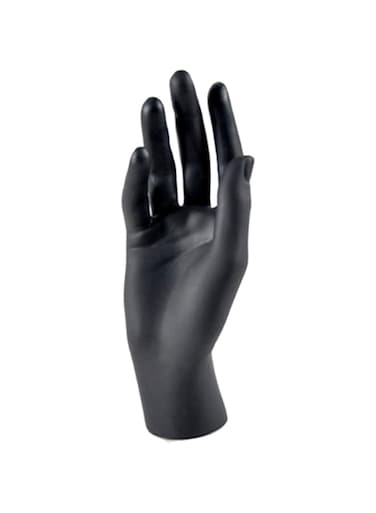 KODORIA Female Hand Mannequin Hand Jewelry Bracelet Ring Gloves Display Organizer Stand - Black R