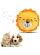 Masroo Active Moving Pet Toys Plush Interactive Dog Toys, Squeaky Moving Dog Ball Toy, Cartoon Lion Plush Sound Electronic Dog Toy, Shake Bounce Boredom Talking Toys for Dog Cat Pet