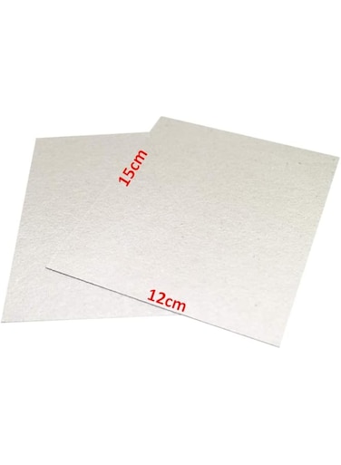 Rubik Large Microwave Waveguide Cover Plates Universal MICA Sheet for Microwave Oven Filter, Cut to Size (15x12cm) Pack of 2pcs