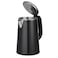 Digital Electric Kettle, 1.6L, Temperature Control Display, Matte Black