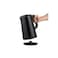 Digital Electric Kettle, 1.6L, Temperature Control Display, Matte Black