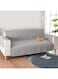 YSLJW 1/2/3 Seater Sofa Cover Quilted Anti-wear Anti-Slip Couch Recliner Furniture Protector (Color : Grey, Size : 2 Seater)