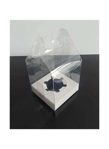 SJ INTERNATIONAL LLC 1 Hole Cupcake Box Pack (12 units)