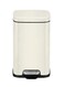 STELLA SERIES   Brushed Stainless Steel Finish   Soft-Closing   Fingerprint-Resistant   Premium Pedal Trash Bin   Multiple Sizes ( 6 - 12 L) To Suit Different Places   9 Liters   Beige