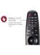 New Replacement Remote Control, Remote Control Fit, Universal Remote Control Compatible with LG Led Smart Tv Compatible with LG Magic Led with Mouse and cursor (Without Voice)