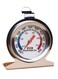 Steel Oven Thermometer Large Dial Easy Read 50-300 degree 100-600F High Temperature Resistant for Kitchen Baking Cooking Hanger Stand Compact Durable