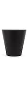 IKEA Fniss Waste Paper Basket Made from Polypropylene, White, Red or Black, Diameter 28 cm, Height: 28 cm, Volume: 10 Litres, Plastic, black, Durchmesser: 28 cm H&ouml;he: 28 cm Inhalt: 10 l