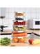 4 Pack Reusable Food Storage Containers with Lids Airtight - Leakproof Meal-Prep Containers for Kitchen Storage Microwave/Dishwasher Safe (58-02)