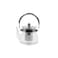 2200ml Glass Teapot with Stainless Steel Infuser, Heat-Resistant Borosilicate Glass Stovetop Kettle

