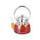 2200ml Glass Teapot with Stainless Steel Infuser, Heat-Resistant Borosilicate Glass Stovetop Kettle

