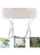 KASTWAVE Clothesline, 15M Long Cotton Clothesline Rope Laundry Line Rope Craft Drying Rope Adjustable for Camping Travel &amp; Home Use DIY Rope as Candle Replacement Wick Laundry Line Dryer Rope (White)