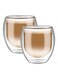Double Walled Coffee Glasses Mugs multicolour