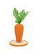Luqeeg Cat Scratching Post, Novelty Carrot Shape Design, Sisal Vertical Cat Climbing Frame for Indoor Cats, Kitty Training Climbing, Premium Material, and Easy Assembly, Space Saving