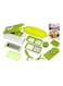 Fruit And Vegetable Chopper And Slicer Set White/Green