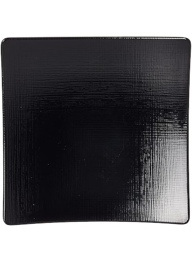 Harmony KK-633 Melamine Horeca Deep Square Plate 9" Black