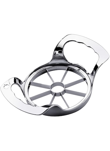 SAVORLIVING Apple Slicer, 8 Slices Stainless Steel Apples Cutter and Corer, Heavy Duty Fruit Cutting Tool, Divider for Pears, Potatoes Up to 4 Inches