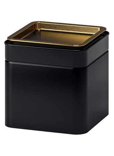 Ikea BLOMNING coffee/tea tin box 10x10 cm