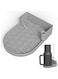 Bottle Drying Rack for Stanley Cup Accessories, Silicone Bottle Fast Dryer Rack, Water Bottle Drying Rack Space Saving for Baby Bottles,Cup,Mugs,Tumblers,Glassess,Gray