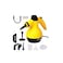 Handheld Steam Cleaner by Denx, 14 in 1, Yellow, DX2911