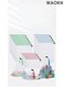 20 reusable storage mesh bags, polyester bundle pocket style mesh bags, can be used to store fruits, vegetables, toys and other storage mesh bags, healthy, environmentally friendly and safe storage mesh bags.