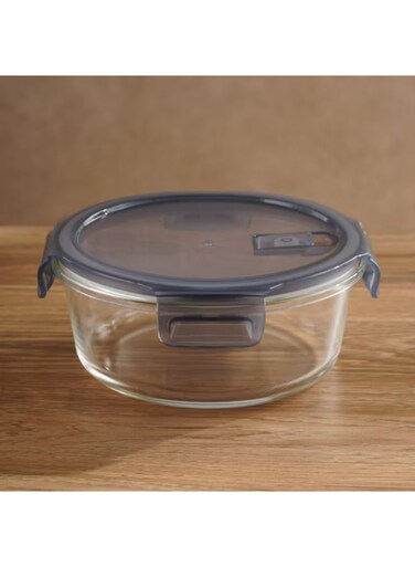Home Luka Round Food Container 950Ml -Clear