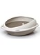 Aim&eacute; AGRO-OVAL CAT LITTER BOX SHUT 45X36XH15,5CM + RIM