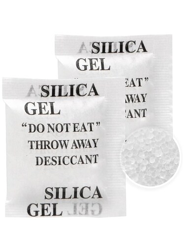 200 Packs 5 Gram Desiccant Packets, Food Safe Silica Gel Desiccant Packets, Premium Moisture Absorbers for Food Storage, Desiccant Beads Packet for Moisture Storage Control (1 G X 200)
