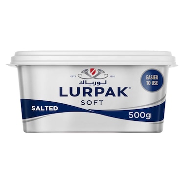 Lurpak Spreadable Salted Butter, 500g