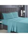 Xclusives King Bed Sheet Set Light Blue &acirc;&euro;&ldquo; 4 Piece Bedding Set, 270 &Atilde;&mdash; 260 cm, Soft Brushed Microfiber Bed Sheets, 40 cm Deep Pocket, Wrinkle &amp; Fade Resistant