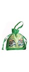 Swayam Faux Silk Draw String Closure Bags, Green, Gut13