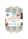 Boxiki Kitchen Ceramic Coated Muffin Pan for Baking (12 Cups) - Durable Steel Frame Cupcake Pan w/Nonstick Surface - Professional Muffin Tray with Silicone Handles