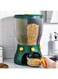 Dry Food Dispenser &acirc;&euro;&ldquo; Airtight Grain &amp; Cereal Storage Container with Push Button Release