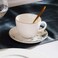 Home Seda Porcelain Espresso Cup &amp; Saucer 85Ml -White