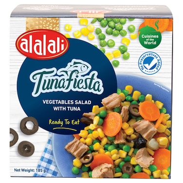 Al Alali Tunafiesta Vegetable Salad with Tuna, 185g