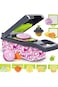 12-in-1 Vegetable &amp; Food Chopper, Multi-Blade Kitchen Slicer with Container, Quick, Easy &amp; Mess-Free Cooking