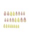 24-Piece Salon Acrylic False Nails Set