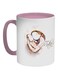 Happy Mother's Day Printed Coffee Mug Pink/White/Brown 325ml