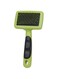 Dafape Slicker Dog Brush, Cat Brush for Shedding Massaging Grooming Pet Brush Gently Removes Loose Fur for Rabbits Long Short Hair Indoor (Green)