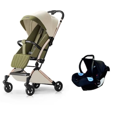 Youbi Toddler German Travel System with New Born Attachment - Olive