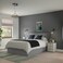Emperial Trance Tufted Upholstered King Size Bed (180 X 200 CM) Grey Color