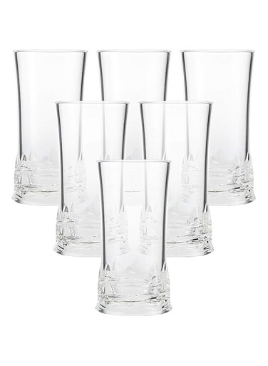 Azad Gl-11-06 Bamboo H-B Tumbler Set Of 6 Pieces - 25 Cl