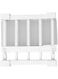 Xinwe Closet Tension Shelf, 44lb Load Bearing Expandable High Hardness Adding Extra Space Nail DIY Cabinet Divider Rack for Bathroom (23‑30cm / 9.1‑11.8in Length)
