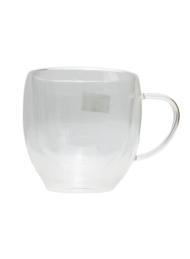 Glass/Coffee Mug/Patterned Transparent Coffee Glass Mugs/Glass For Coffee, Juice, Water, Soft Drinks/Tumbler Style Glass/Curved Pattern Coffee Mug &amp; Drink Serving Glass