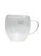 Glass/Coffee Mug/Patterned Transparent Coffee Glass Mugs/Glass For Coffee, Juice, Water, Soft Drinks/Tumbler Style Glass/Curved Pattern Coffee Mug &amp; Drink Serving Glass