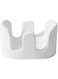 THE WHITE SHOP Double Sponge Holder, 2 Slot Diatomite Sponge Holder, Stone Sink Organizer, White