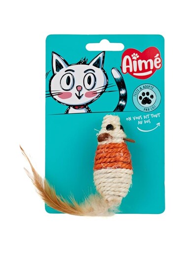Aime AGRO MOUSE SISAL ECO , Multi color ,901454