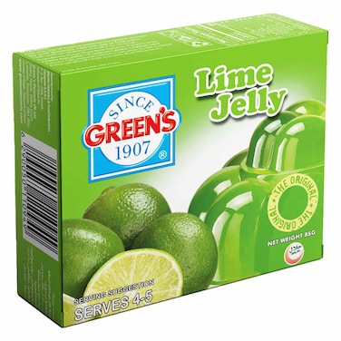 Greens Lime Jelly 80g
