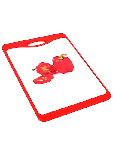 Pro Homepro Pp Cutting Board - Rectangular Red Chopping Board For Versatile Kitchen Prep Durable Pp Composite Material Easy-To-Clean Dishwasher Safe 37 &Ntilde;&hellip; 25 &Ntilde;&ETH;&frac14; Red