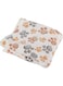 Excefore Pet Blanket，Puppy Blanket Pet Cushion Small Dog Cat Bed Soft Warm Sleep Mat, Pet Dog Cat Puppy Kitten Soft Blanket Warm Bed Mat Paw Print Cushion， Suitable for All Kinds of Domestic Pets